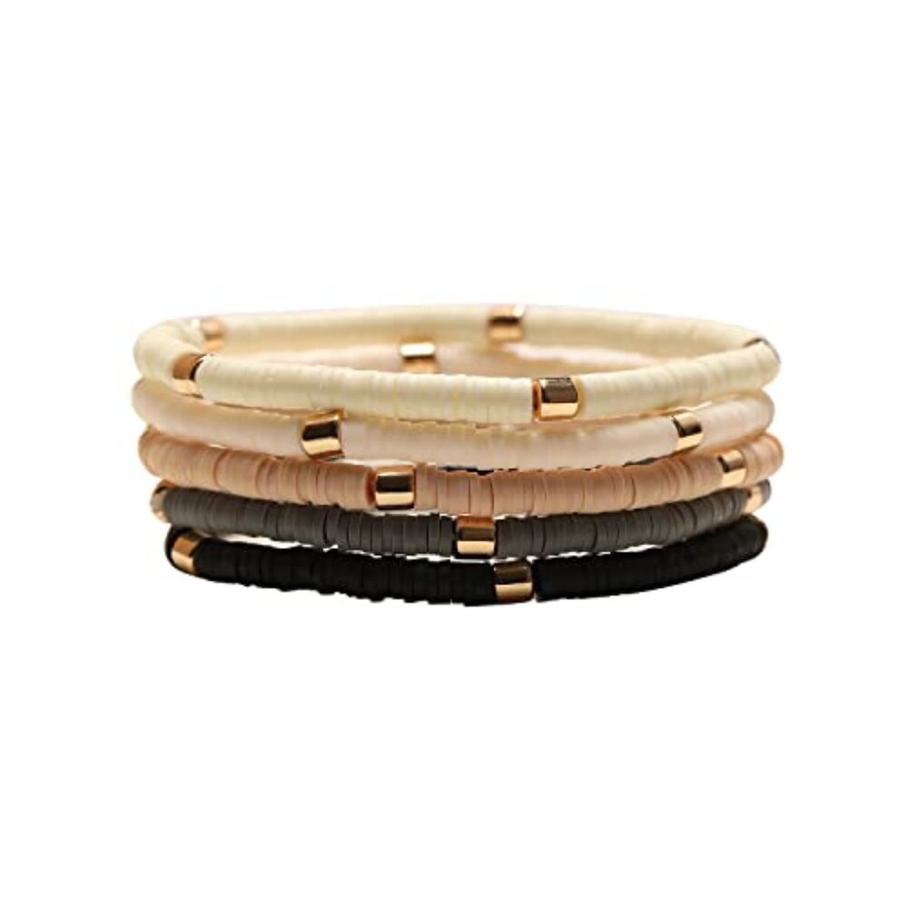 Surfer Heishi Clay Bead‎ Bracelets for Women